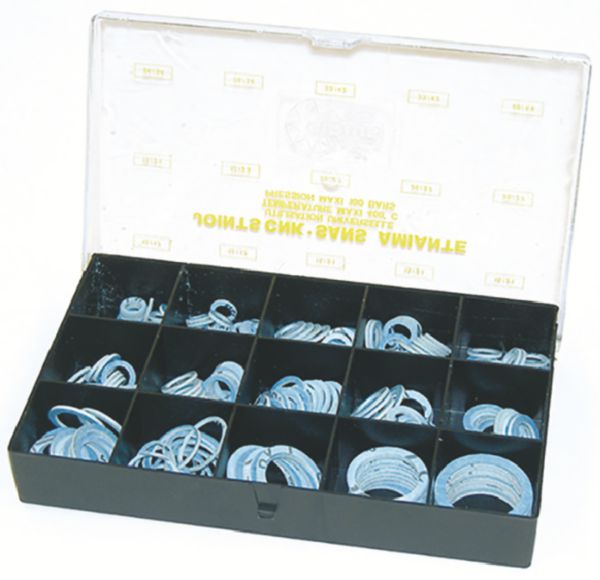 Coffret assortis Joint CNK 245 pièces, eau, eau glicolée, hydrocarbure, installation solaire Réf. 291524