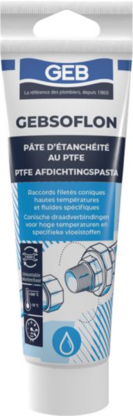 GEBSOFLON pâte d'étanchéité tube de 125ml réf 114520