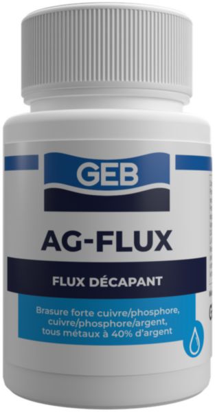 GEBSOFLUX décapant liquide pour soudure à l'étain flacon de 80ml réf 105290