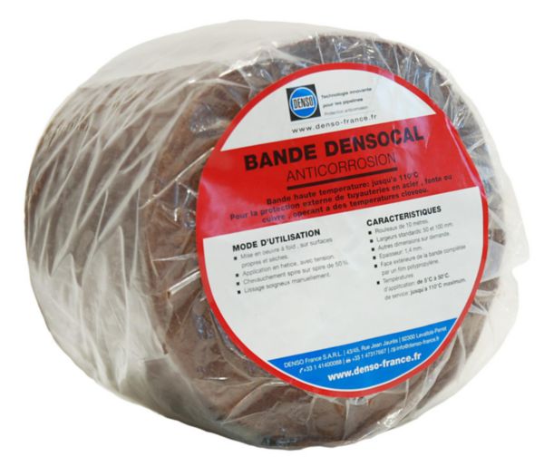 Rouleau 10mx100mm DENSOCAL pour anticorrosion réseaux à température élevée (110°) réf 818106