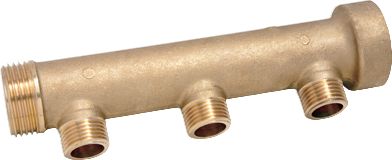 Collecteur Type Bc Mâle 26x34 Mâle 15x21 3 sorties Réf. 002002