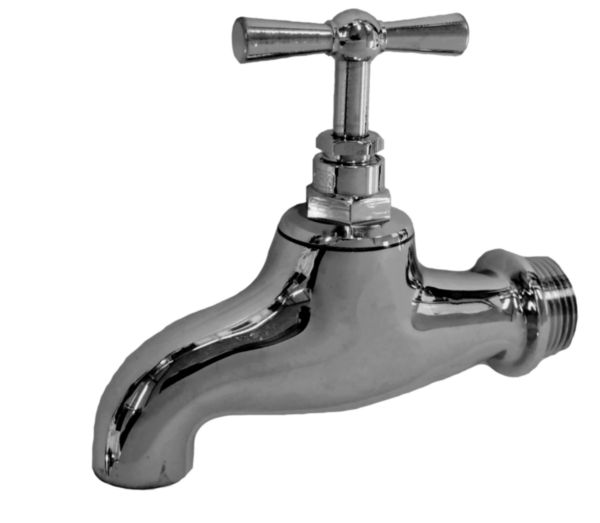 Robinet de puisage chromé 15X21 réf 1-5F