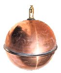 Boule cuivre p/30.300 réf. 31-1K