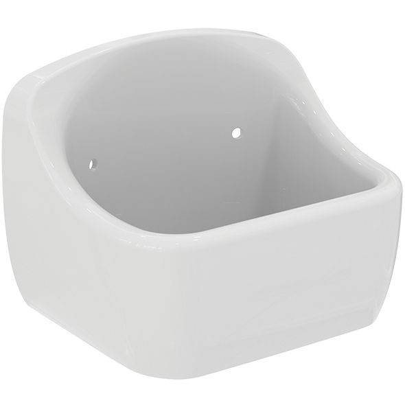 Vidoir mural DOURO 34,5x44,5cm en porcelaine, blanc Réf R380601
