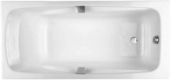 Baignoire Repos 180x85 blanc percée pour poignées contenance en eau 240 L Réf. E2903-00