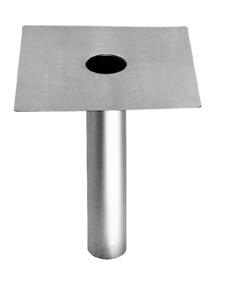 Platine étanchéité et positionnement 30x30cm diamètre 70mm hauteur 35cm Limatec PLA63