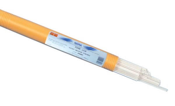 Image principale de Brasure enrobée 510E Diam :3 100 baguettes étui Réf. 90005