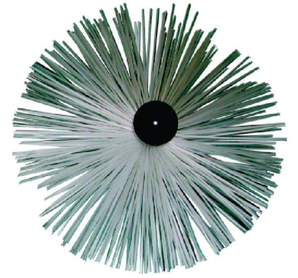 Hérisson polyamide ramonage par le bas PVC Ø150 Réf. 1612