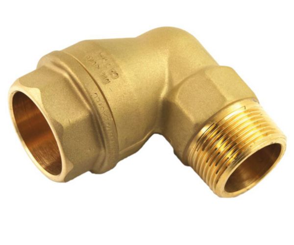 Coude 90° Type 121 Laiton Mâle diamètre : 26x34 DN : 32 réf. 553325
