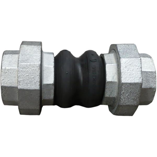 Compensateur de dilatation taraudé BSP 3/4 raccords-unions