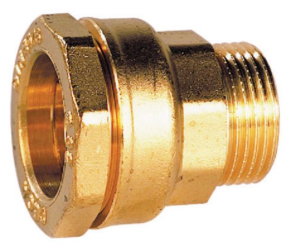 Raccord droit DECA mâle D27-20x27 Fer 861527