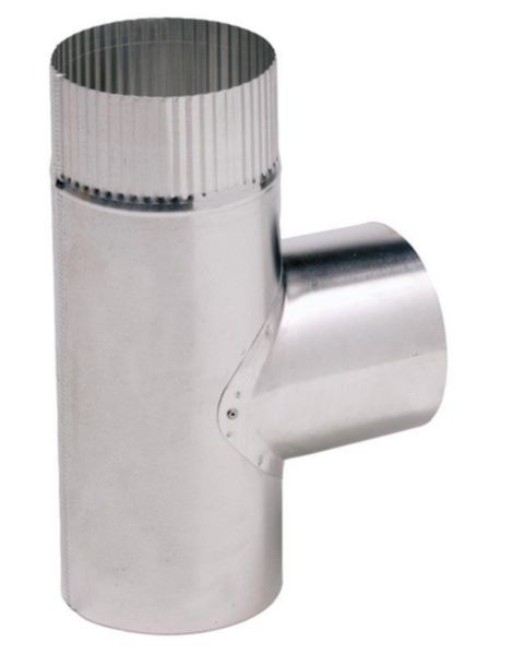 Té equerre aluminium diamètre 200 réf. 694200