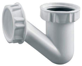 Siphon de bidet S 33x42 plastique 61800000100