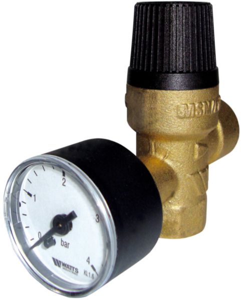 Image principale de Soupape de chauffe avec mano 3 bar 15x21 NF réf 22L0210134