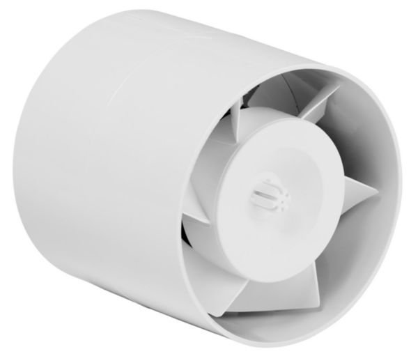 Extracteur intermittent en conduits courts VCO diamètre 120mm 150m3/h 18W classe énergétique F Réf VCO 120 / 123093