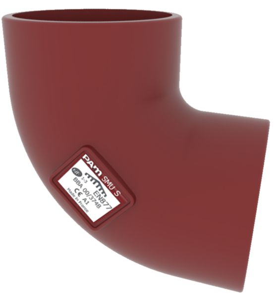 Coude SMU S 88° en fonte diamètre nominal 50mm Réf. 156379 PAM