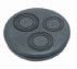 Tampon EPDM SME fonte 3 trous diamètre nominal 100mm Réf. 156131 PAM