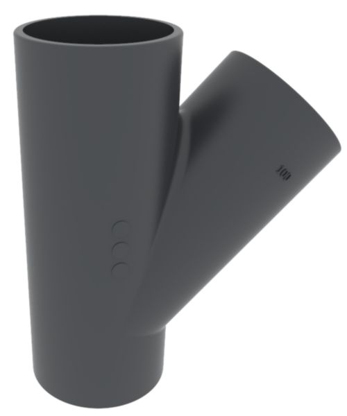 Embranchement Culotte simple SMU Plus à 45° en fonte diamètre nominal 75-50mm Réf. 155331 PAM