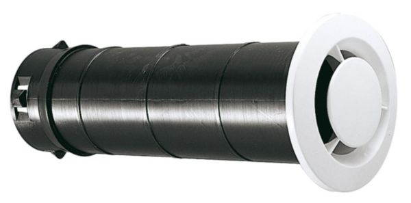 Image principale de Bouche d'extraction fixe. manchon long pour paroi épaisse TYPE N diamètre : 125 Lg : 270 mm GB 125 N Réf 422151