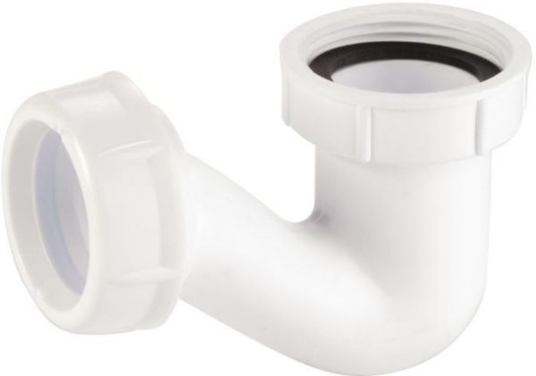 Image principale de Siphon bidet 33x42 forme P polypropylène L231 réf. 0201015