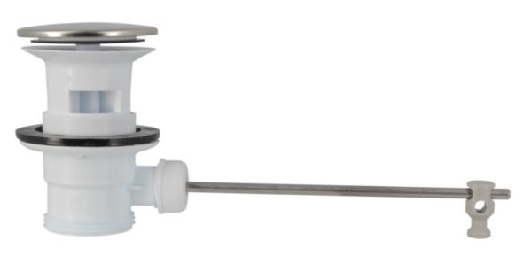 Bonde de lavabo automatique à tirette avec clapet recouvrant - Ø 63 mm Réf. 0201005