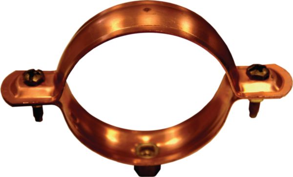 Collier descente cyl. embase Modèle 7/150 cuivre f.12/10è diamètre 100mm réf. QSFCF1310/C