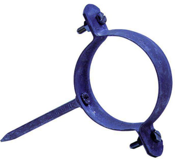 Collier descente cyl. pointe prégalva f.12/10è diamètre 100mm réf. QSFCF5710/C