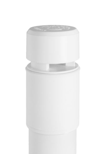 Clapet aérateur VENTILO blanc Ø 50mm certifié EN 12380/A1 Réf. 210-SAC-VAC50