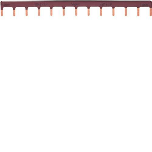 Barre pontage 1p lang. 10mm² marron 13m Réf. KB163P