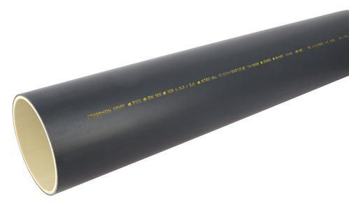 Tube isophonique à bouts chanfreinés PVC FRIAPHON diamètre 125 mm longueur 3m Réf. STUB135/NOUVELLE REF GPIPE135
