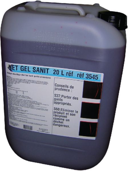 Antigel pour circuit de chauffage, et circuit sanitaire bidon de 20 litres  réf: 3545