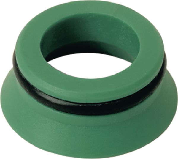 Adaptateur à fond plat pour raccordement des tubes PER au collecteur avec raccord à écrou prisonnier 20x27 Réf 12679931001
