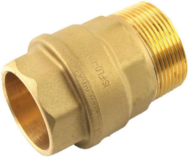 Raccord augmenté Type 105 Laiton Mâle diamètre : 50x60 DN : 50 réf. 551508
