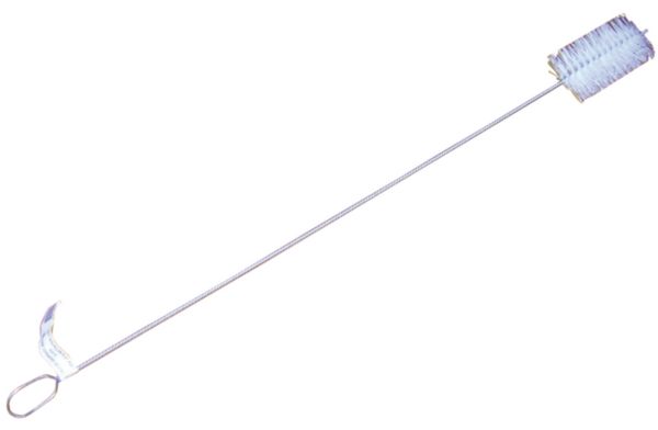 Goupillon nylon plat 50X15 acier Réf. 1931
