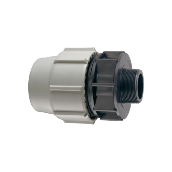 Raccord mâle polypropylène 7020 diamètre 40x1 1/4