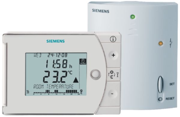 Image principale de Thermostat d'ambiance digital programmable, avec horloge hebdomadaire, sans fil REV . réf. BPZ:REV24RF/SET-X