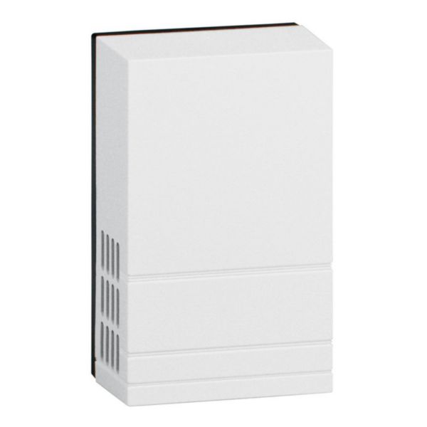 Sonnerie Lido 230 V direct 50/60 Hz classe II blanc Ref.041221