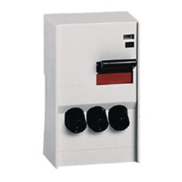 Combiné à cartouches Pac saillie 1P+N 20 A gris clair Ref.046162
