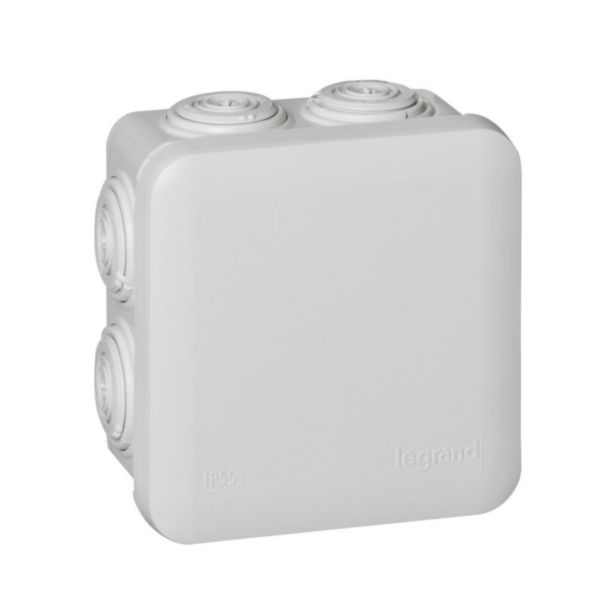 Boite de dérivation Plexo étanche - 80x80x45 mm Réf.92012