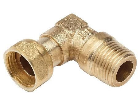 Raccord coudé 90° à jonction sphéro-conique, chromé BD2386 écrou-M 1/2 DN : cal. 12 Chrome réf 0238615