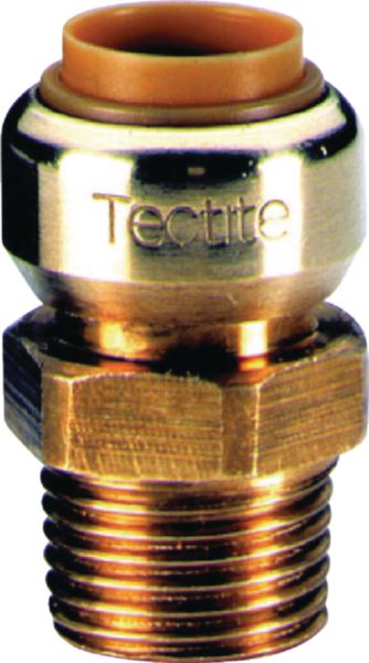Manchon T243G instantané tectite mâle-femelle D14-15x21 pour tube cuivre PER et PB réf 4751555