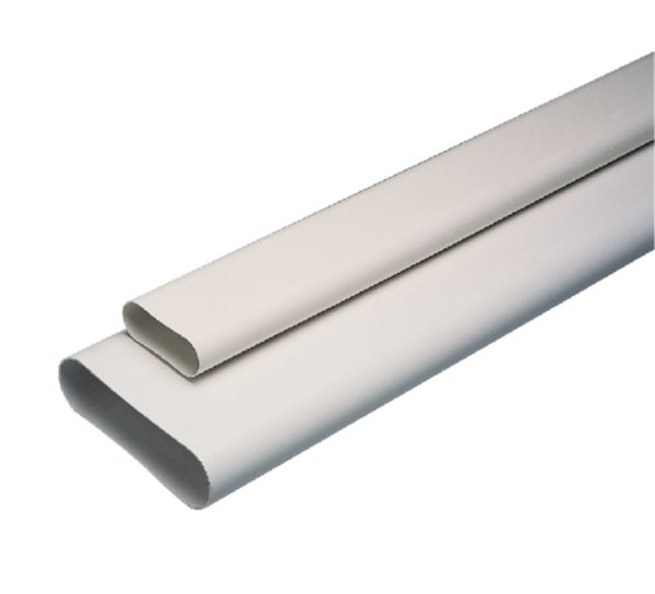 Barre Minigaine blanc 3m équivalent D80 (40x100 11091102