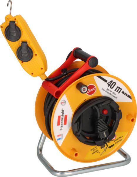Enrouleur standard BT PRO H07RN-F 3G1,5 longueur 40m Réf. 1202441