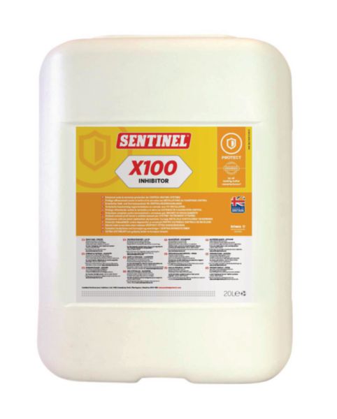 Protection contre la corrosion et le tartre des installations de chauffage central X100 jerrican 20L Réf. X100L-20L-EXP