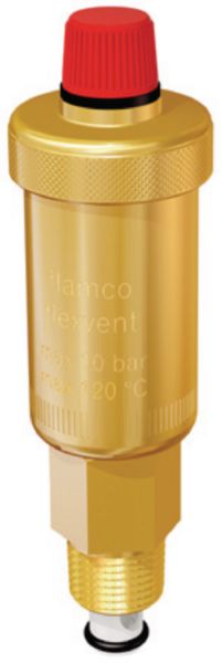 Image principale de Purgeur d'air avec vanne d'isolement FLEXVENT 15x21 1/2 M Réf 27740