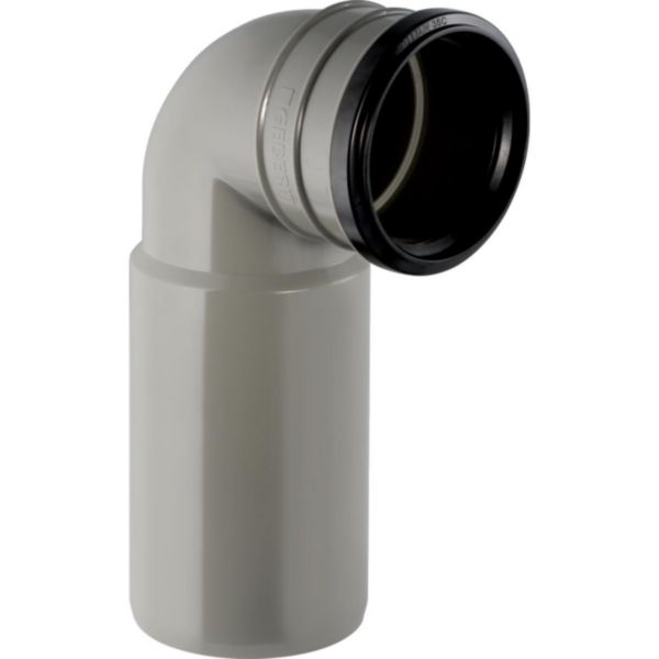 Coude d'évacuation PVC D100 Réf 367.002.00.1
