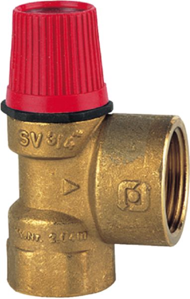 Soupape chauffage avec sortie majorée 4 Bar type SVW 40 20x27 Réf 22L0217604