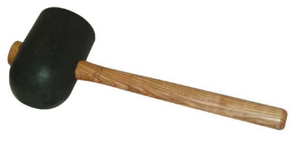 Maillet caoutchouc de carreleur Novipro noir 55mm