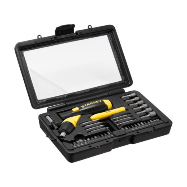 Coffret tournevis à cliquet 40 pièces