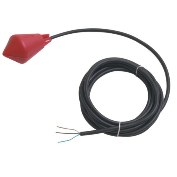 Interrupteur de niveau écologique avec câble néoprène BIP STOP VR 3 fils longueur 5m Réf 411205